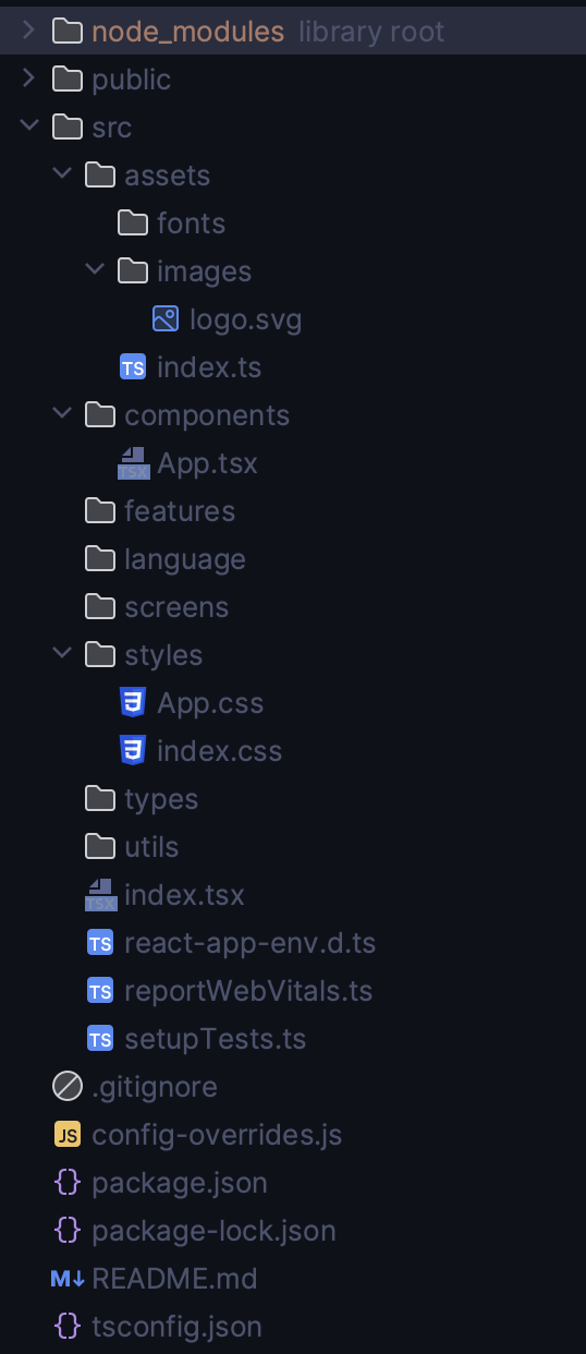 file structure